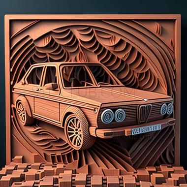 3D model BMW E12 (STL)